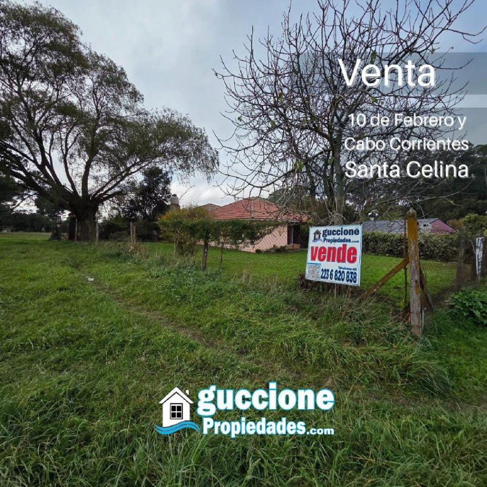 HERMOSA PROPIEDAD EN EN SANTA CELINA LOTE DE 600 METROS