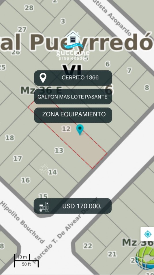 GALPON 250 METROS MAS TERRENO PASANTE 1000 MTS